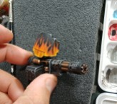 Freehand flames